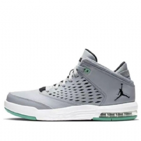 Nike Air Jordan Flight Origin 4 Urheilukengät Retro Koripallokengät Miehille Harmaa Vihreä