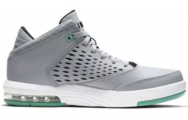Nike Air Jordan Flight Origin 4 Urheilukengät Retro Koripallokengät Miehille Harmaa Vihreä
