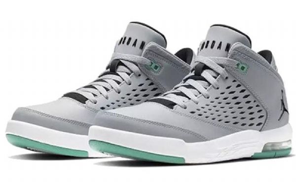 Nike Air Jordan Flight Origin 4 Urheilukengät Retro Koripallokengät Miehille Harmaa Vihreä