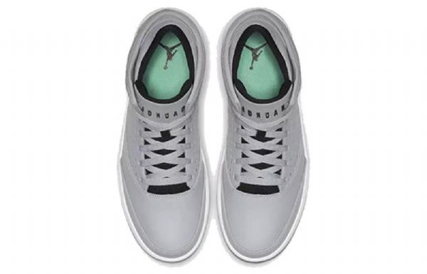 Nike Air Jordan Flight Origin 4 Urheilukengät Retro Koripallokengät Miehille Harmaa Vihreä
