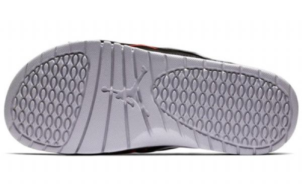 Nike Air Jordan Hydro Iv Retro Liukumaton Velcro Akupainantapohja Obsidian Slide Urheilutossut Miehille Musta
