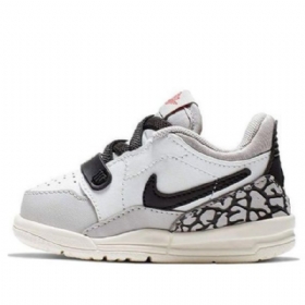 Nike Air Jordan Legacy 312 Low Tops Td Kengät Lapsille Valkoinen Musta