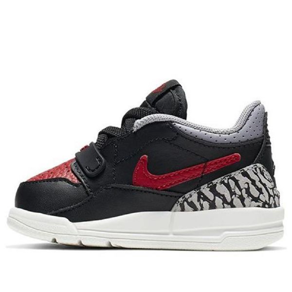 Nike Air Jordan Legacy 312 Matalat Topit Leveät Sementti Td Kengät Lapsille Laivastonsiniset