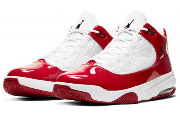 Nike Air Jordan Max Aura 2 Retro Koripallokengät Miehille Valkoinen Punainen