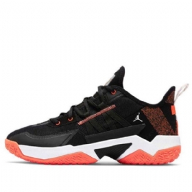 Nike Air Jordan One Take 2 Pf Russell Westbrook2 Competition Retro Koripallokengät Miehille Musta Oranssi