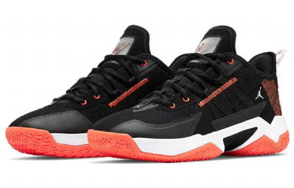 Nike Air Jordan One Take 2 Pf Russell Westbrook2 Competition Retro Koripallokengät Miehille Musta Oranssi
