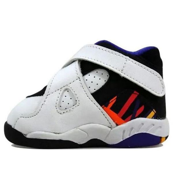 Nike Air Jordan Retro 8 Td Kengät Lapsille Valkoiset