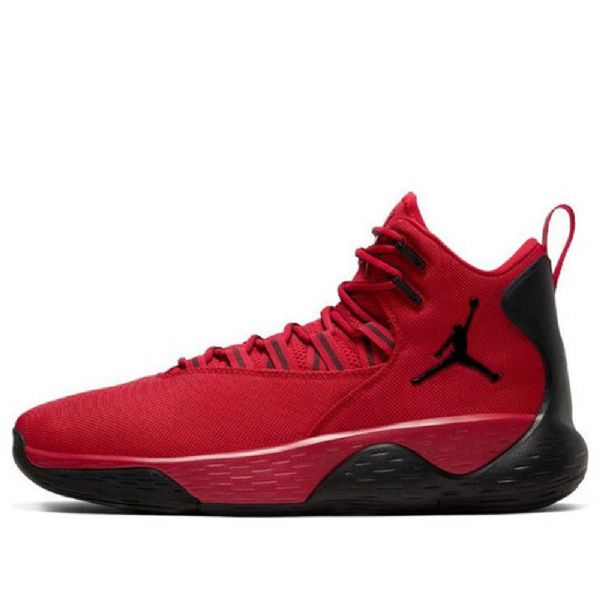 Nike Air Jordan Super Fly Mvp Pf Tennarit Miehille Musta Punainen
