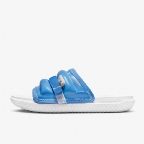 Nike Air Jordan Super Play Sandaalit Miehille Sininen Valkoinen