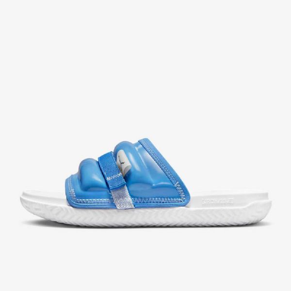 Nike Air Jordan Super Play Sandaalit Miehille Sininen Valkoinen