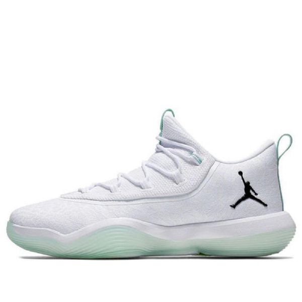 Nike Air Jordan Super.fly Low Tops Pf-lenkkarit Naisille Valkoinen Vihreä