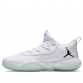 Nike Air Jordan Super.fly Low Tops Pf-lenkkarit Naisille Valkoinen Vihreä