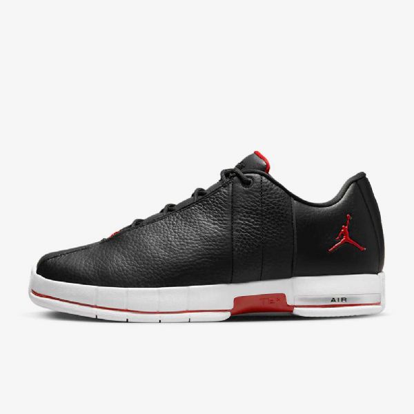 Nike Air Jordan Team Elite 2 Low Tops Kengät Miehille Musta Valkoinen Punainen