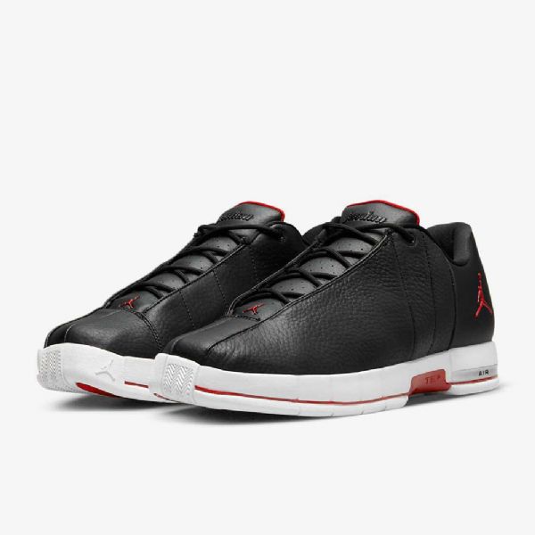 Nike Air Jordan Team Elite 2 Low Tops Kengät Miehille Musta Valkoinen Punainen