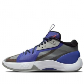Nike Air Jordan Zoom Erilliset Pf-lenkkarit Miehille Harmaasininen
