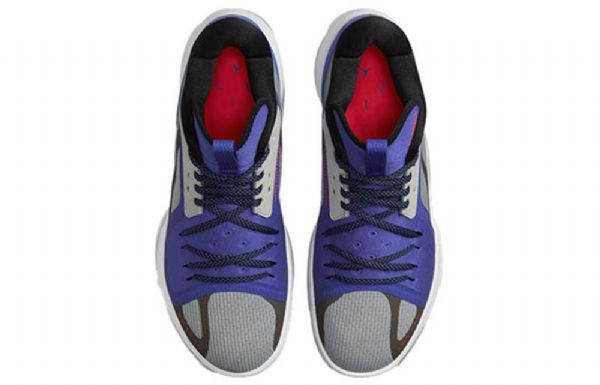 Nike Air Jordan Zoom Erilliset Pf-lenkkarit Miehille Harmaasininen