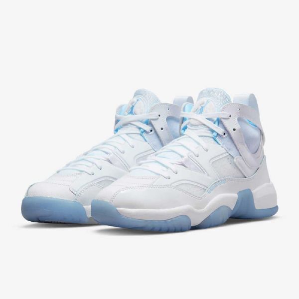 Nike Jumpman Two Trey Kengät Naisille Valkoinen Sininen