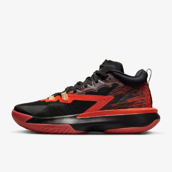 Nike Zion 1 Sp Koripallokengät Miehille Musta Punainen Oranssi