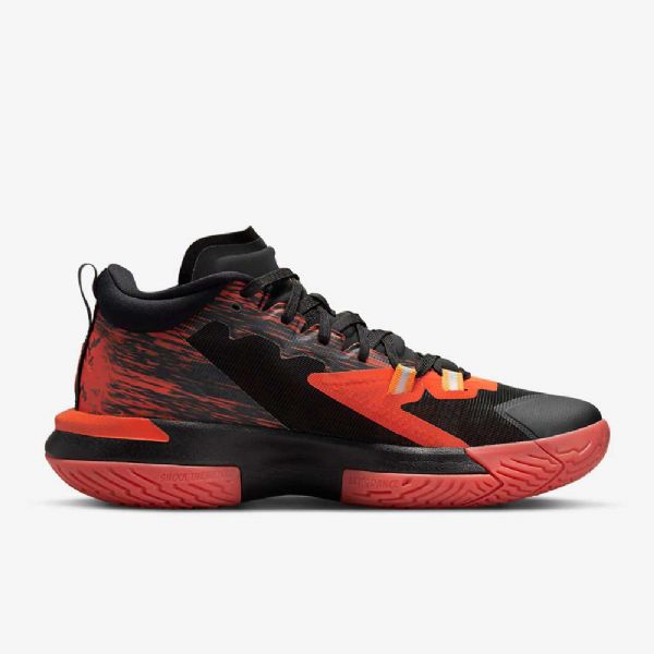 Nike Zion 1 Sp Koripallokengät Miehille Musta Punainen Oranssi