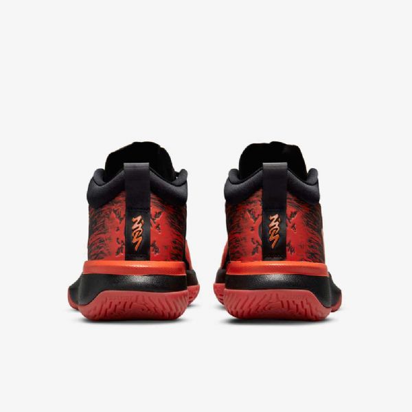 Nike Zion 1 Sp Koripallokengät Miehille Musta Punainen Oranssi