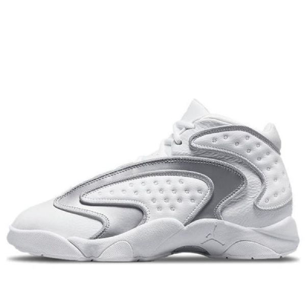 Nike Air Jordan Og Retro Koripallokengät Naisille Valkoinen Hopea