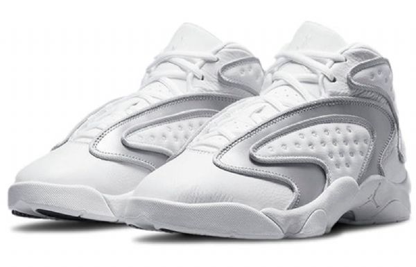 Nike Air Jordan Og Retro Koripallokengät Naisille Valkoinen Hopea