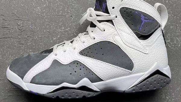 Nike Air Jordan 7 Flint 2021 Kengät Miehille Valkoinen Harmaa