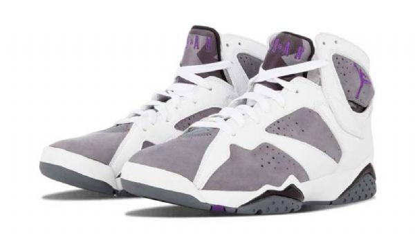 Nike Air Jordan 7 Flint 2021 Kengät Miehille Valkoinen Harmaa