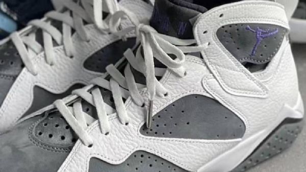 Nike Air Jordan 7 Flint 2021 Kengät Miehille Valkoinen Harmaa