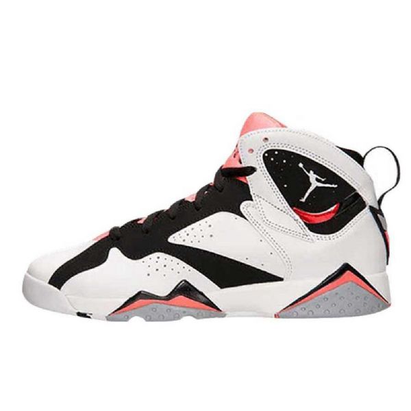 Nike Air Jordan 7 Gg Hot Lava Kengät Miehille Valkoinen Musta