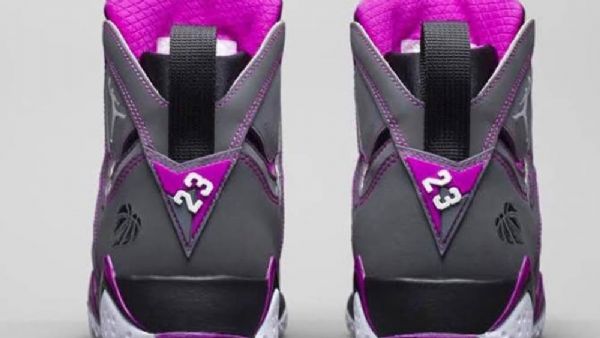 Nike Air Jordan 7 Girls Fuschia Force Kengät Miehille Harmaa