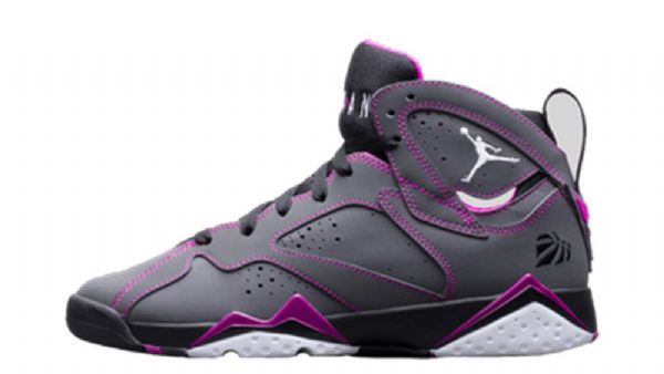 Nike Air Jordan 7 Girls Fuschia Force Kengät Miehille Harmaa