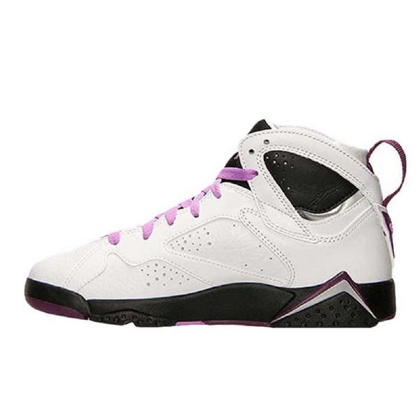 Nike Air Jordan 7 Gs Fuchsia Glow Tops Miesten Kengät Valkoinen