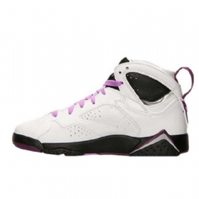 Nike Air Jordan 7 Gs Fuchsia Glow Tops Miesten Kengät Valkoinen