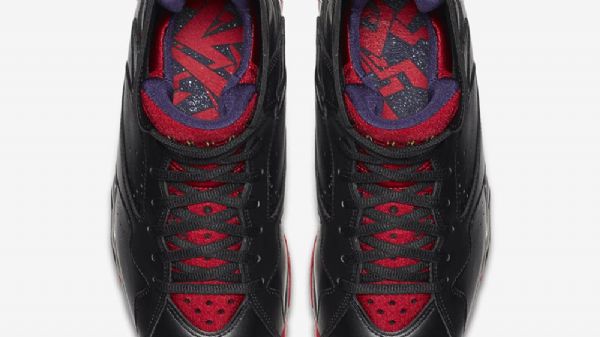 Nike Air Jordan 7 Marvin The Marsin Kengät Miehille Musta Punainen