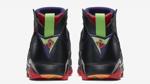Nike Air Jordan 7 Marvin The Marsin Kengät Miehille Musta Punainen