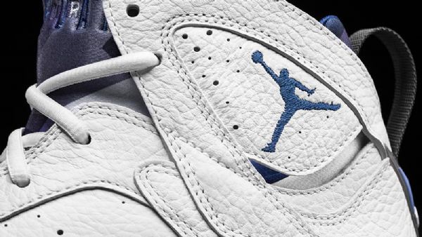 Nike Air Jordan 7 Ranskalaiset Miesten Kengät Valkoinen Sininen