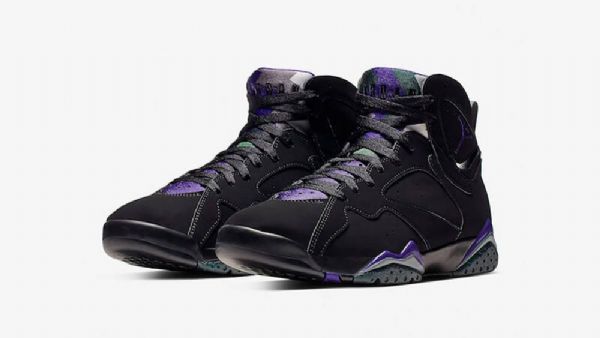 Nike Air Jordan 7 Ray Allen Kengät Miehille Mustat