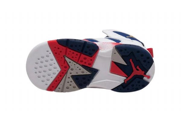 Nike Air Jordan 7 Retro Bt Koripallokengät Lapsille Valkoinen Sininen