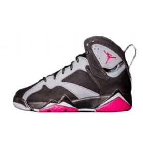 Nike Air Jordan 7 Retro Gs Kengät Miehille Musta Fuksia
