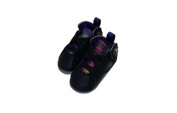 Nike Air Jordan 7 Retro-kengät Lapsille Musta