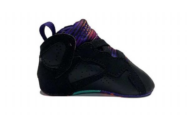 Nike Air Jordan 7 Retro-kengät Lapsille Musta
