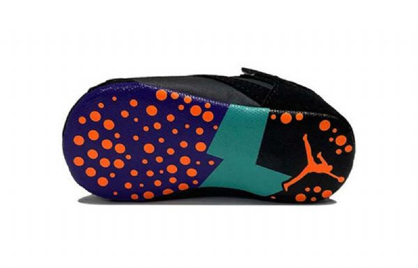 Nike Air Jordan 7 Retro-kengät Lapsille Musta