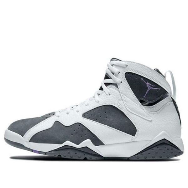 Nike Air Jordan 7 Retro Koripallokengät Miehille Laivastonharmaa Musta