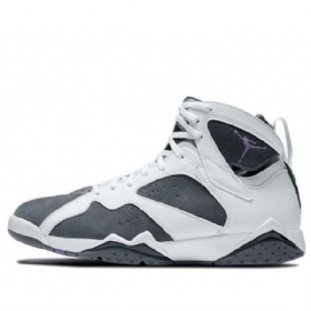 Nike Air Jordan 7 Retro Koripallokengät Miehille Laivastonharmaa Musta