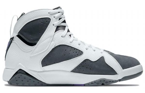 Nike Air Jordan 7 Retro Koripallokengät Miehille Laivastonharmaa Musta