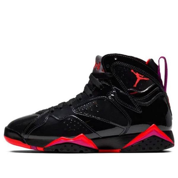 Nike Air Jordan 7 Retro-koripallokengät Naisille Mustat
