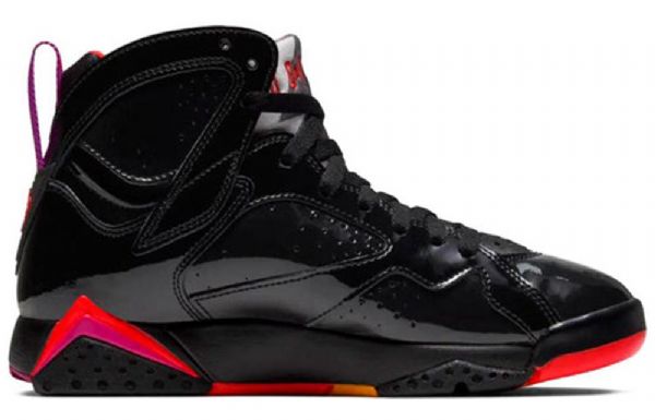 Nike Air Jordan 7 Retro-koripallokengät Naisille Mustat