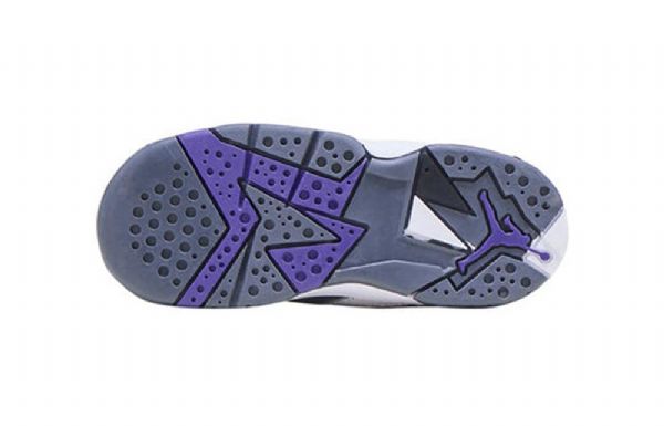 Nike Air Jordan 7 Retro Td Kengät Lapsille Laivastonharmaa Musta