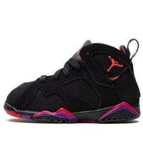 Nike Air Jordan 7 Retro Td Kengät Lapsille Musta